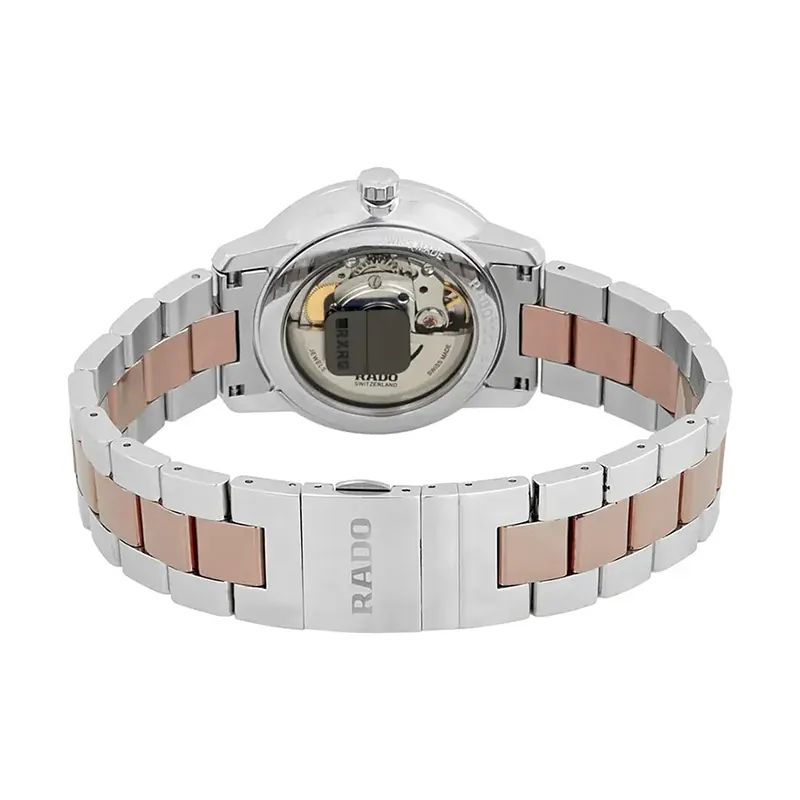 Rado Coupole Classic Automatic Two-tone Black Dial Men's Watch- R22860162